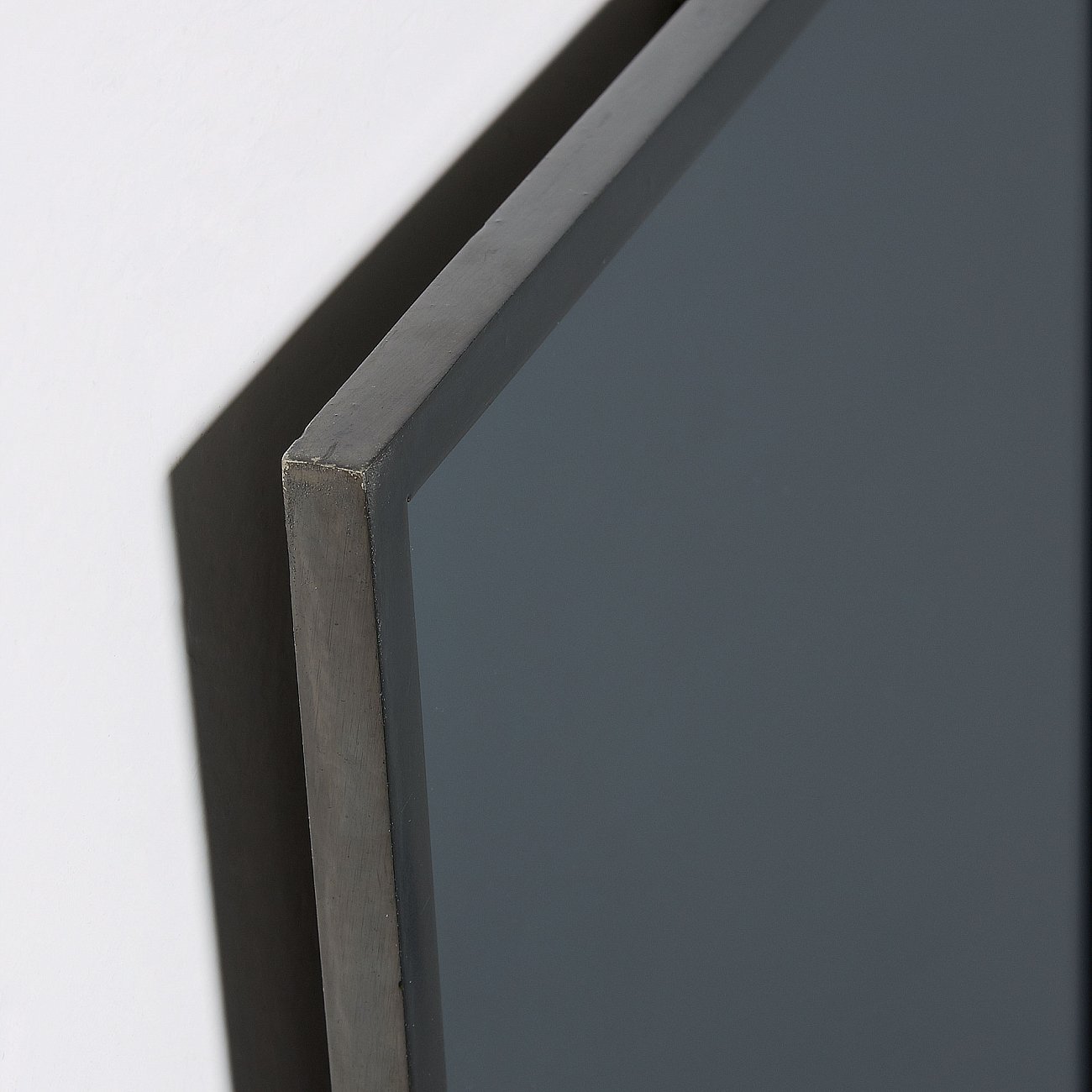 Зеркало квадратное черное Black Mecata от La Forma LA FORMA MECATA 321470 Белый  - Вид №1