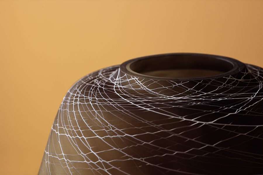 Ваза Boulder 17,5 см коричневая LSA International G160617154 - Вид №2