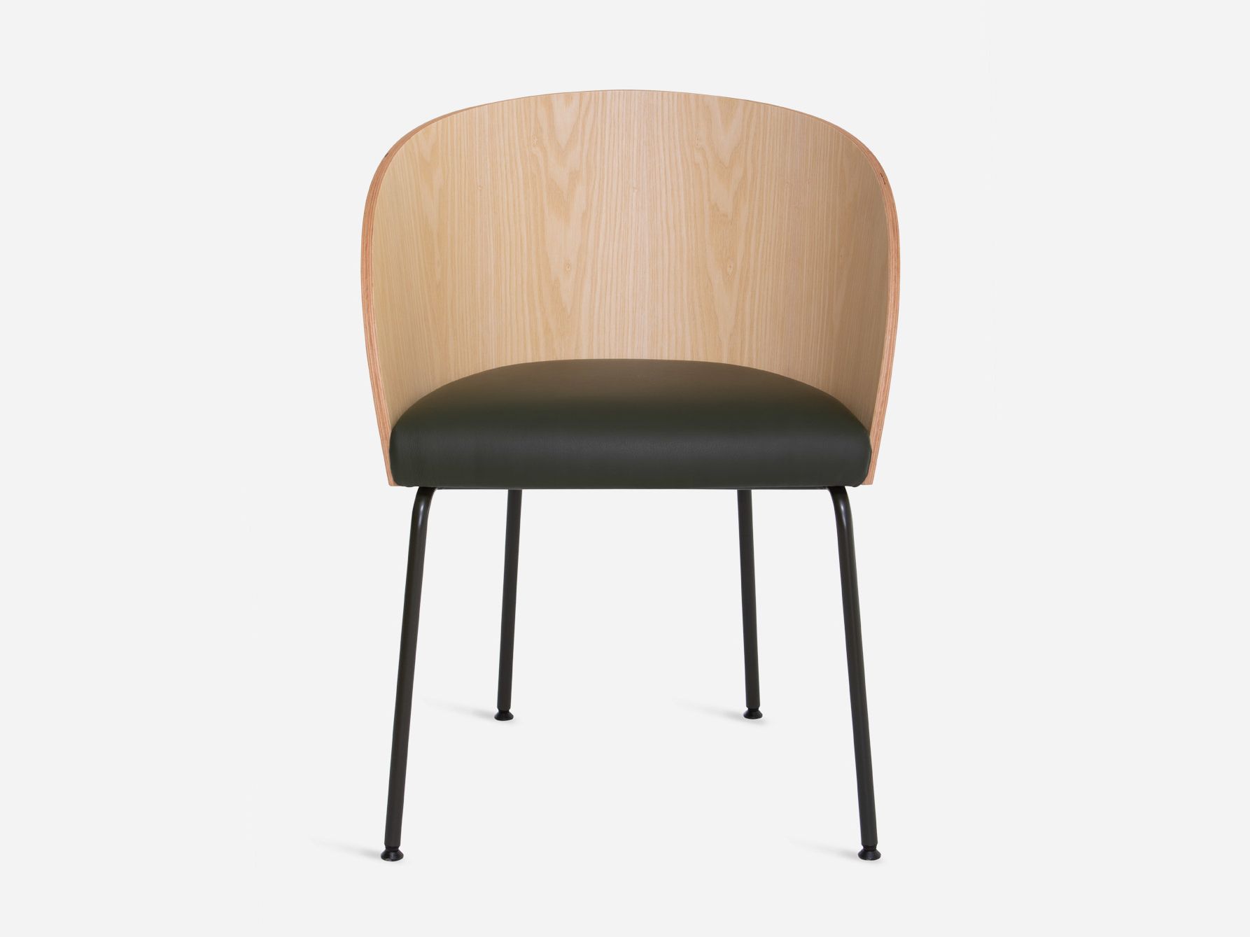 Стул из ясеня с металлическими подлокотниками и ножками Vergés Cistell Original ARCH-00067183