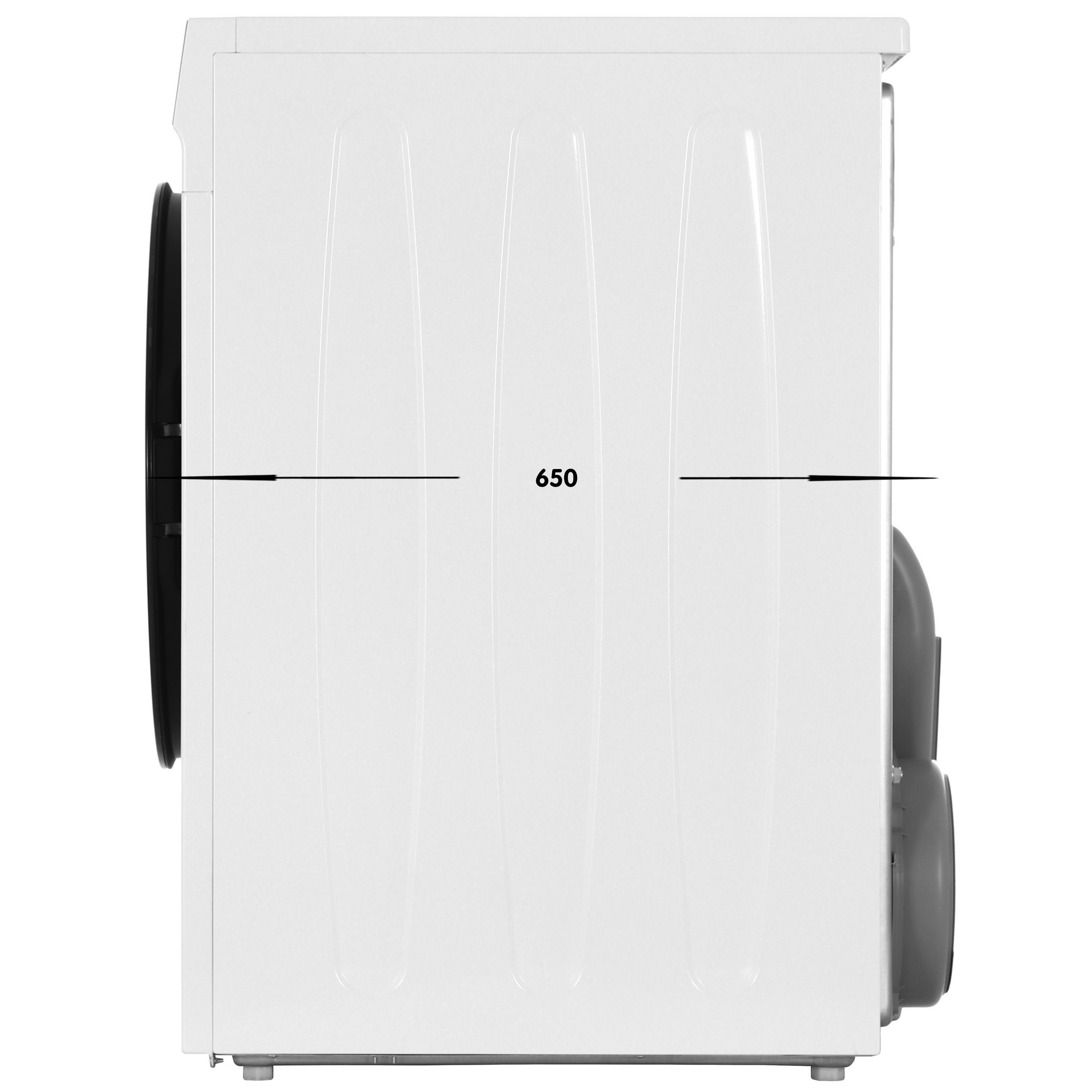 9157695 Сушильная машина DEXP DM-F10HDKA/GB белый STDN-0092532 - Вид №2