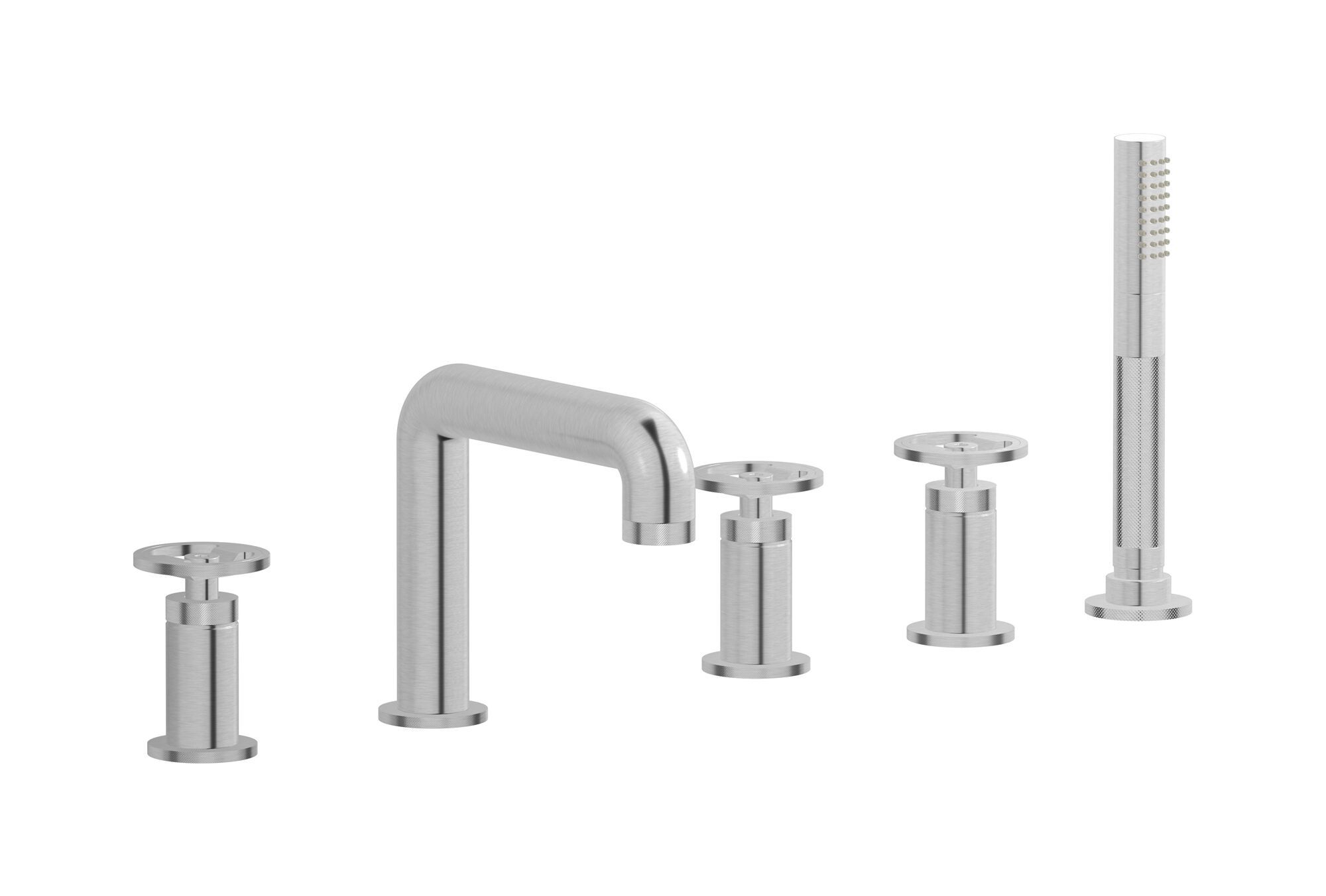 Смеситель для ванны с 5 отверстиями и ручным душем IB Bold ARCH-00114944 - Вид №22