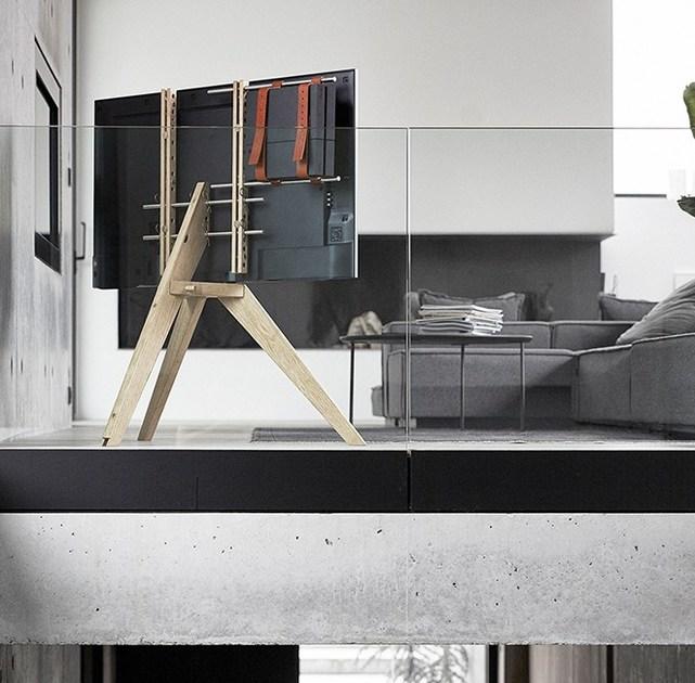 Vogel's - Exhibo Напольный деревянный монитор / подставка под телевизор Next sun-id-1384584 - Вид №3