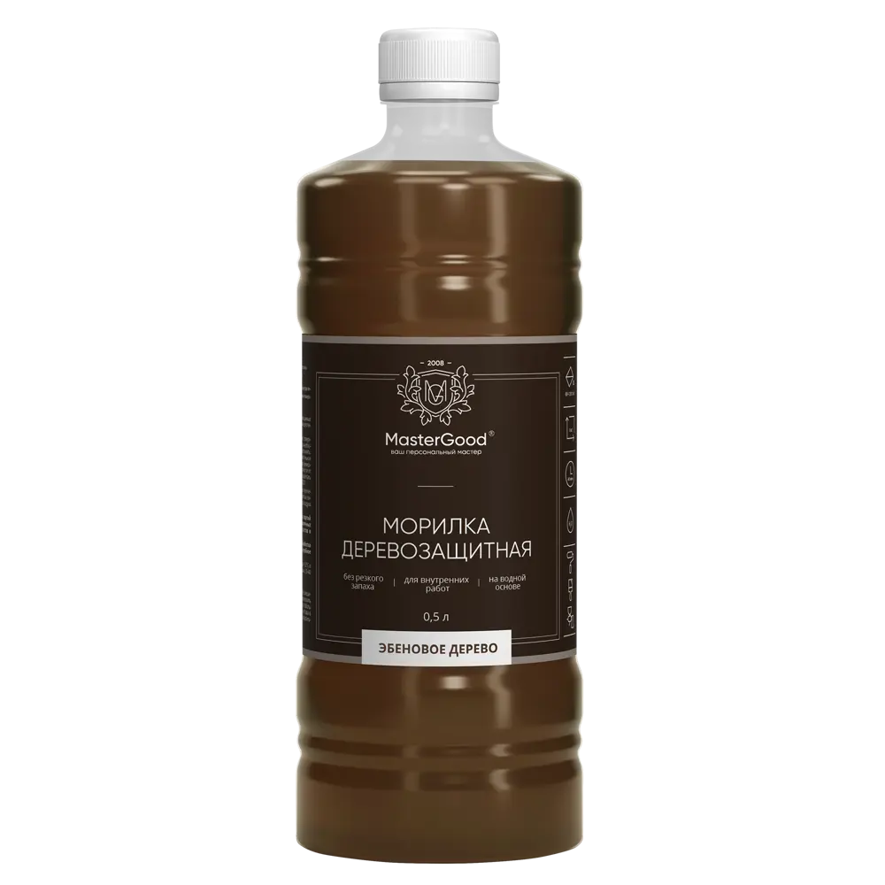 Морилка GOOD MASTER для дерева эбеновое дерево 0,5 л 88038580 STLM-0076614 - Вид №1
