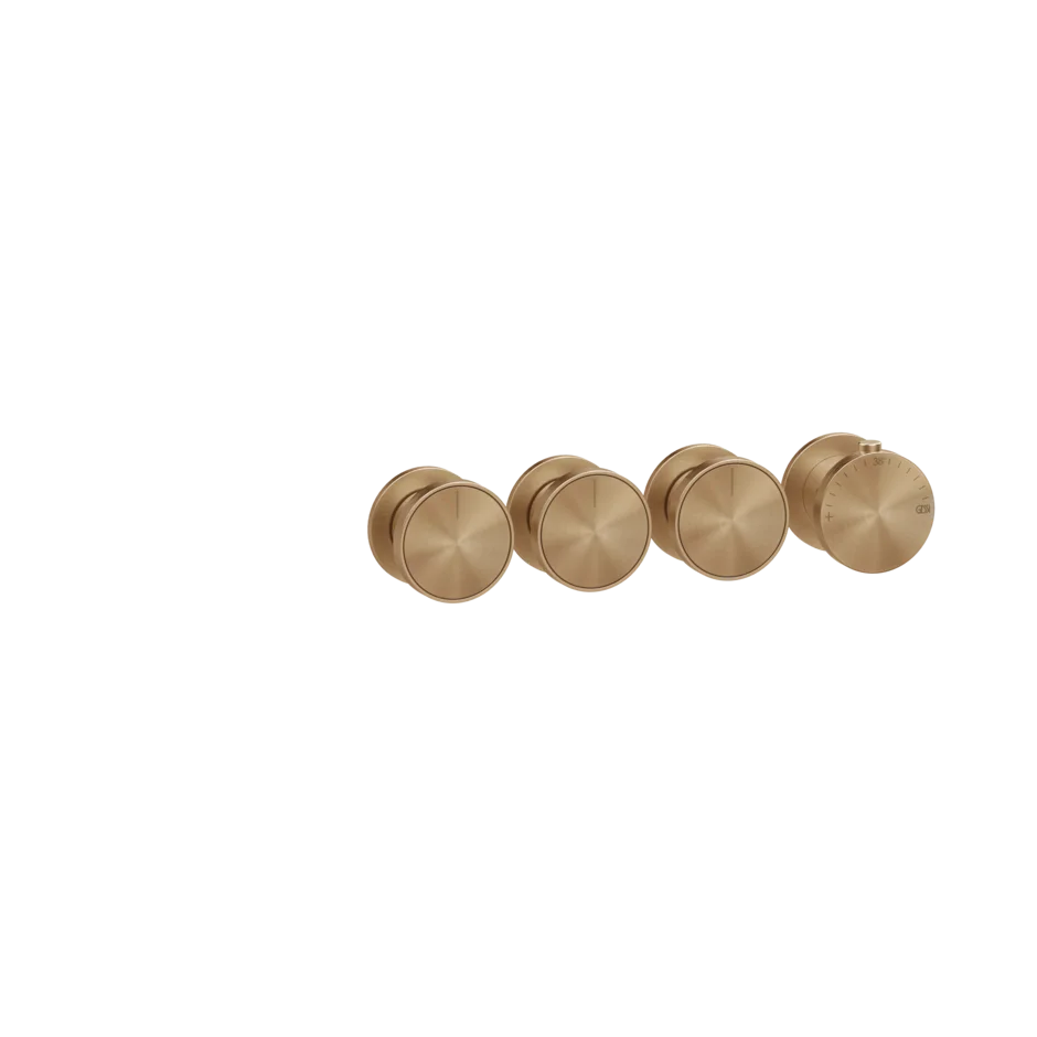 Смеситель для душа 66336 726 Gessi Origini ТЕПЛАЯ БРОНЗА BR. PVD 66336726