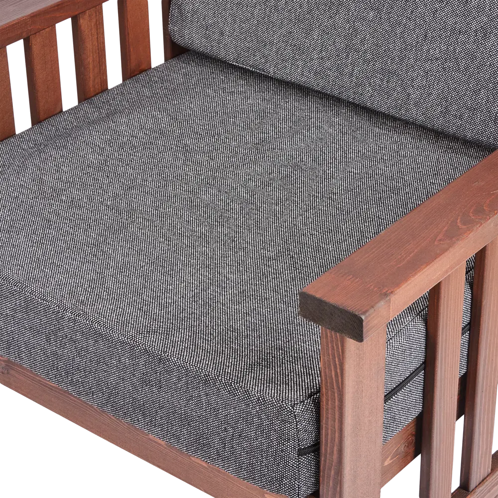Кресло садовое Барон 80x80x80 см, до 150 кг, дерево, цвет коричневый 83823859 STLM-2060405 Santreyd  - Вид №2