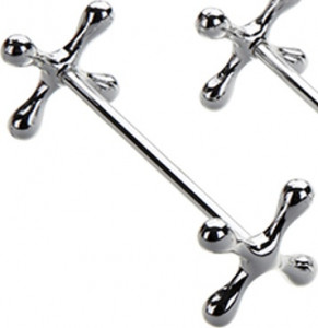 10611750 Queen Anne Набор подставок индвидуальных для ножей Queen Anne 7см, сталь, посеребрение, 6шт Сталь нержавеющая с посеребрением