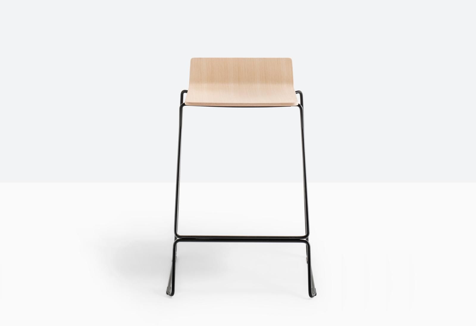 Табурет из ясеня Pedrali Osaka Metal ARCH-00083871