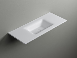 Прямоугольная раковина Corian® с столешницей