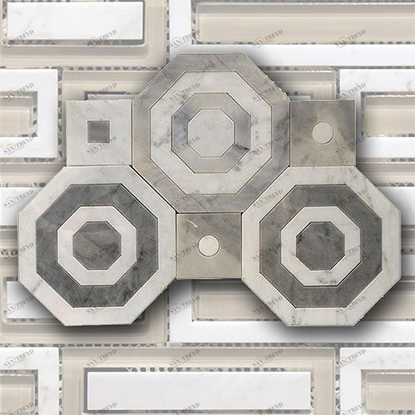 МОЗАИКА ИЗ МРАМОРА SHP-2 SKALINI SHAPE SHP2