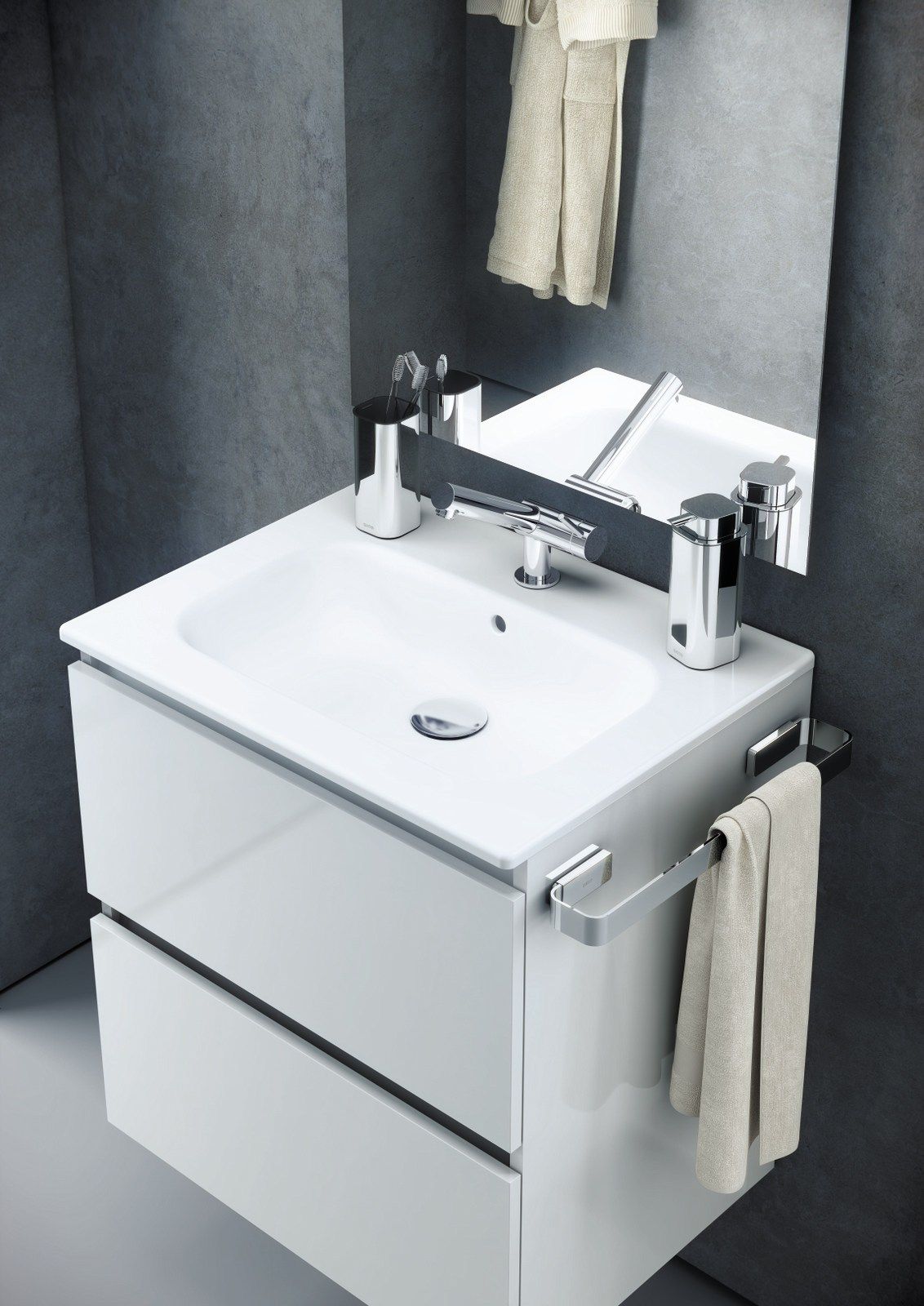 Держатель для полотенец из нержавеющей стали Cosmic ARCH-00029049 - Вид №2