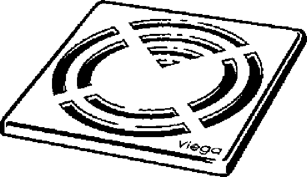 Viega Решетка Advantix 4928.3 (492304) 492 304 - Вид №1