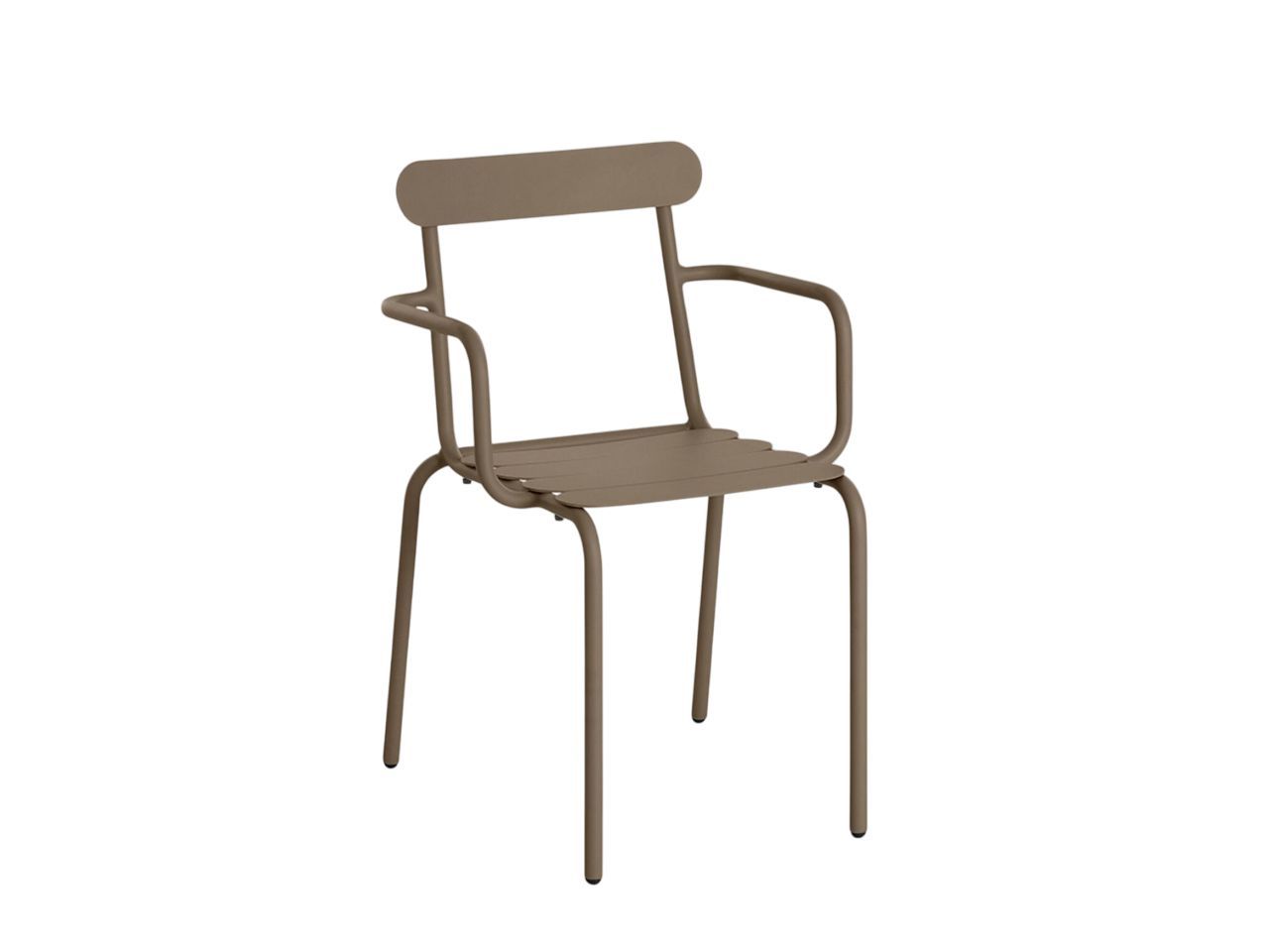 Алюминиевый стул с порошковым покрытием с подлокотниками Diabla Easy ARCH-00129918 - Вид №1