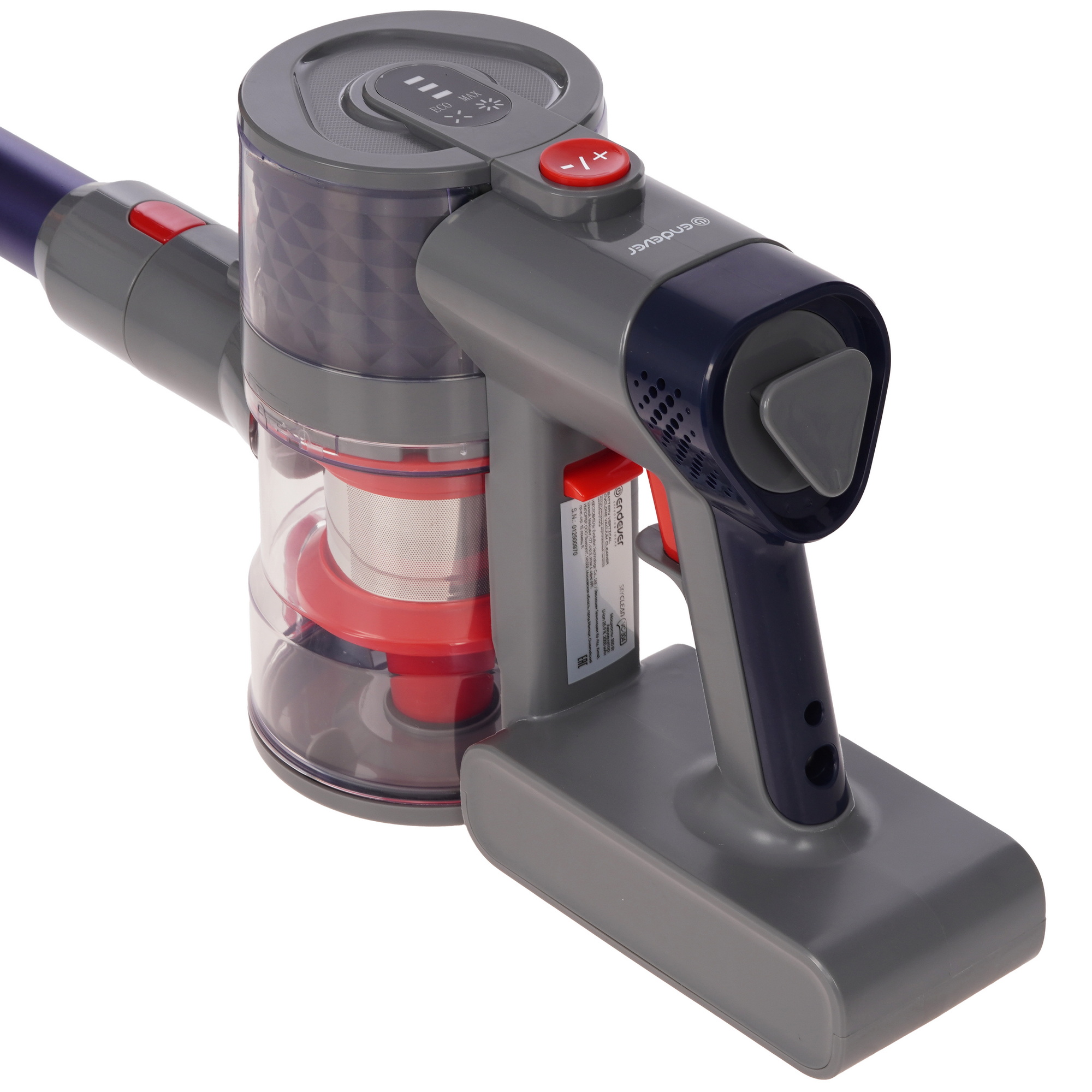 9268001 Пылесос  вертикальный  Endever SkyClean VC-304  синий STDN-0105214 - Вид №4