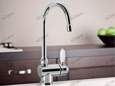 RUBINETTERIE STELLA Смеситель для кухни Chrome Roma sun-id-1471280