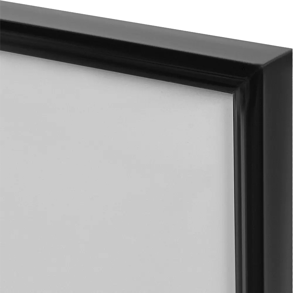 Рамка Inspire Lila 10x15 см пластик цвет черный STLM-2174861 - Вид №1