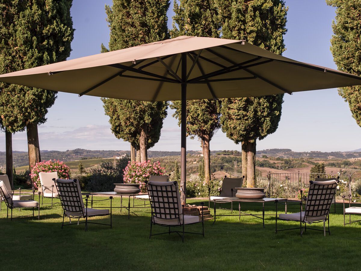 Зонт с телескопическим центральным полюсом Ombrellificio Poggesi MAGNUM ARCH-00058265 - Вид №10