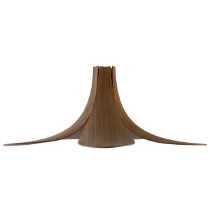 2218 Плафон jazz, шпон дуба, 65х24 см, темно-коричневый UMAGE