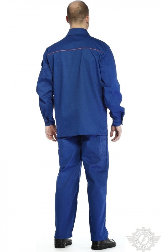 65694 Куртка "Эксперт-2" василек  Летняя спецодежда  размер 60-62/170-176  - Вид №4