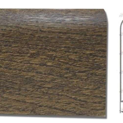 Плинтус Ashton Кембридж Шпонированный Дуб (Гладкая) 2400х83 мм 1010000060