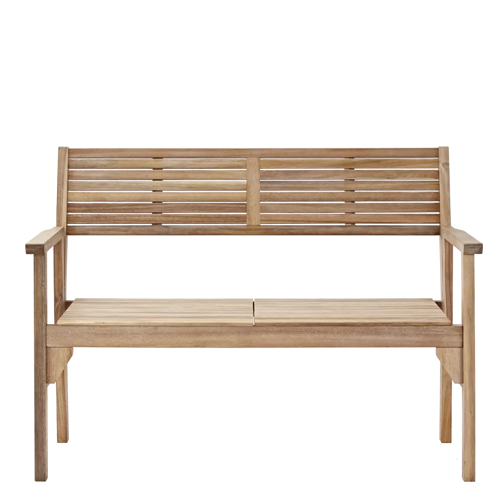 Скамья садовая Naterial Solis 120х55х90 см дерево светло-коричневая 82232553 STLM-2177163  - Вид №2