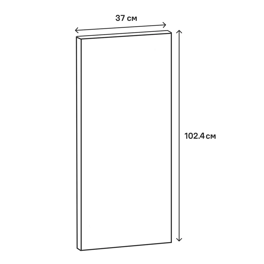Фальшпанель Delinia ID Инта 37x102.4 см зелёный матовый МДФ 89349205 STLM-1335842 - Вид №5