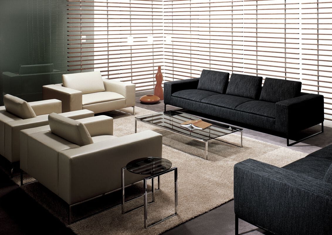 Кожаное кресло с подлокотниками i 4 Mariani Kubico ARCH-00108141 - Вид №1