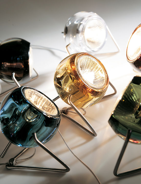 Настольная лампа D57B0300 от Fabbian FABBIAN ИНТЕРЬЕРНЫЕ 244448 Прозрачный;серебро  - Вид №1