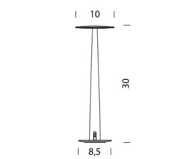 Аккумуляторная светодиодная настольная лампа In Stock Nemo ARCH-00152902 - Вид №2
