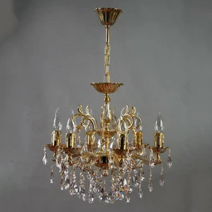 Подвесная люстра Ambiente Leon 2128/6 WP Tear Drop AMBIENTE ДИЗАЙНЕРСКИЕ, LEON 181529 Бронза
