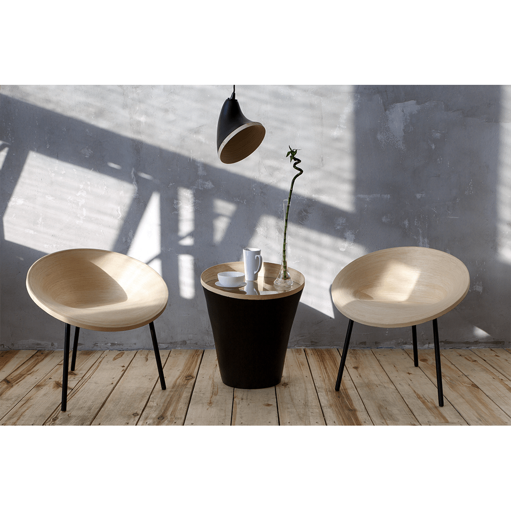 Кресло стул "Sang" бежевый, черный MONTLY SANG 128923 Коричневый  - Вид №3