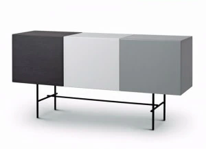 arflex Буфет лакированный с распашными дверцами Rubycon