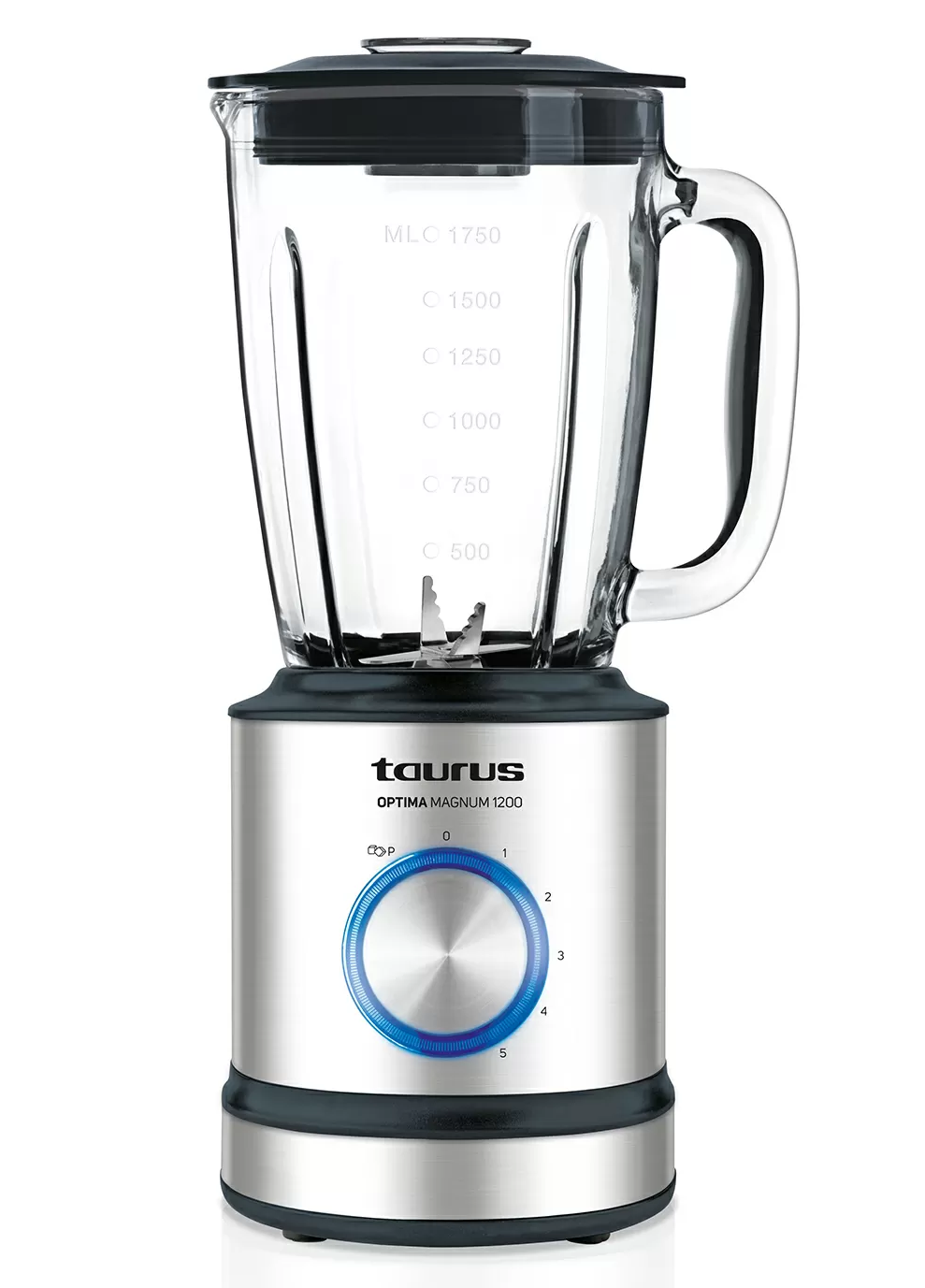 9918783 Блендер стационарный Taurus Optima Magnum 1200 серебристый STDN-0099389