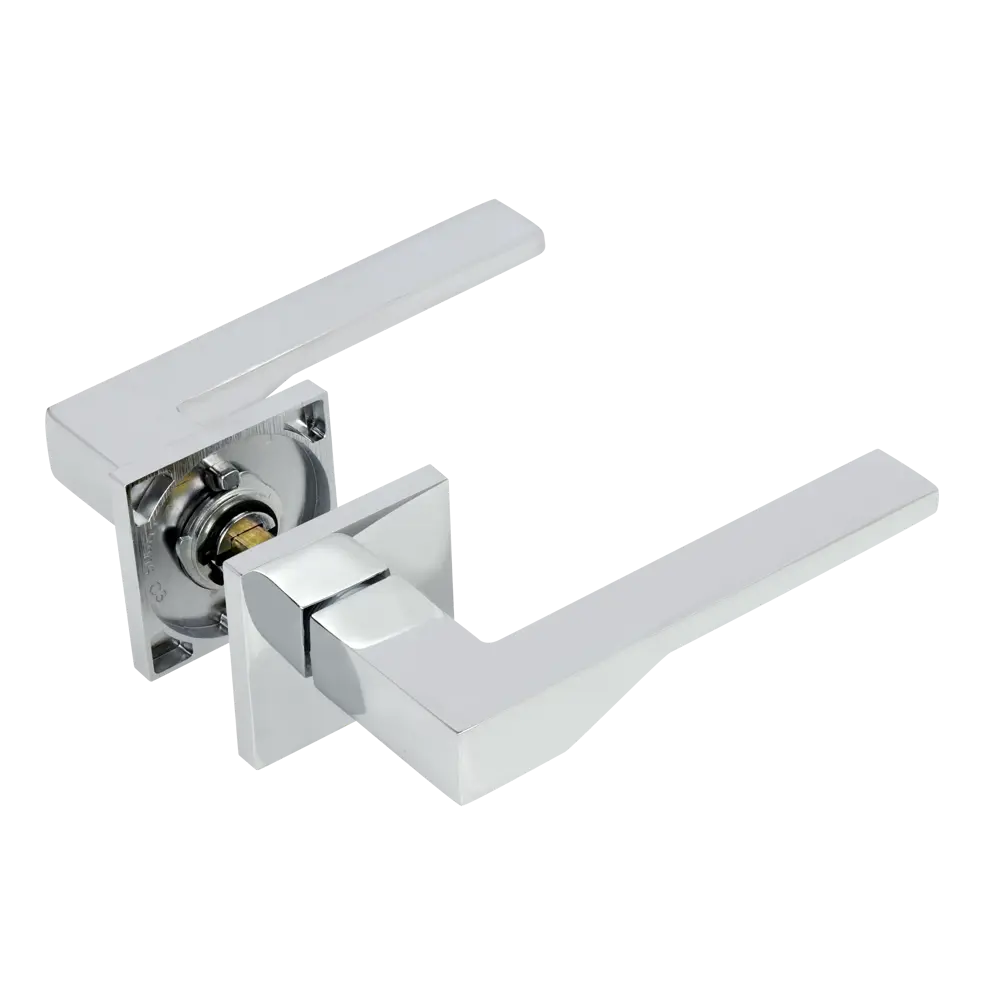 Дверные ручки EDSON EDS-171B-Q2 хром для межкомнатных дверей 85168448 STLM-0059333