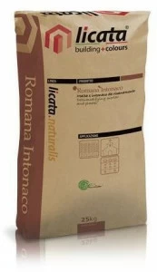 LICATA Древняя биоэкологическая штукатурка для реставрации Licata.naturalis