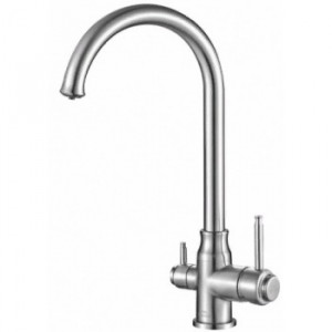 Steel Hammer SH 763 CR хром Смеситель для кухни Zorg 400 x 272