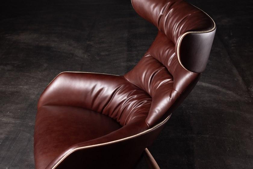 Ritzwell & Co. Стул Wing обитый кожей Beatrix sun-id-1402265 - Вид №5