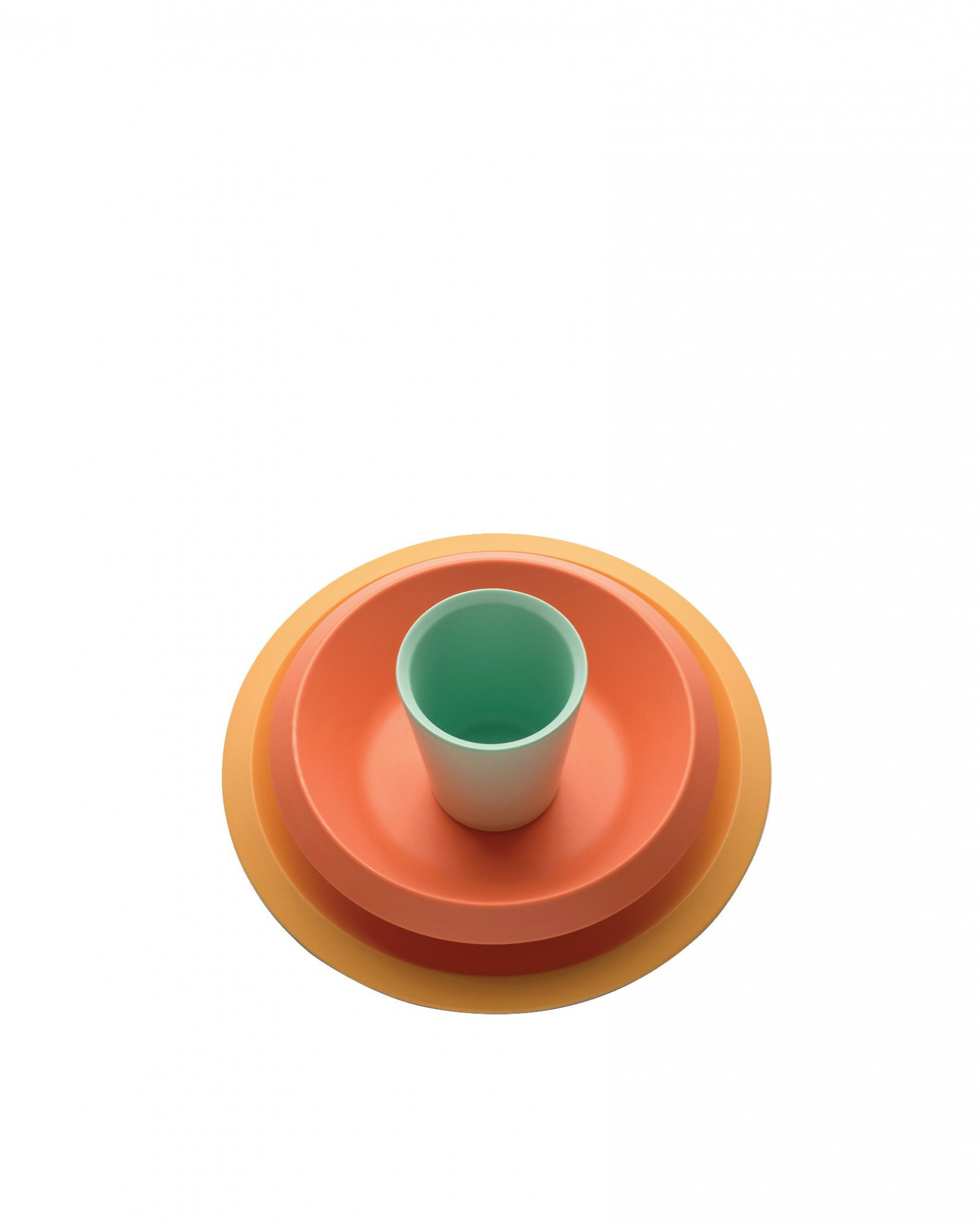 Столовый сервиз детский Alessi Giro Kids collection UNS05S