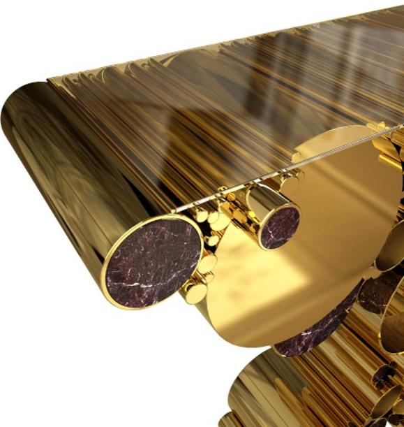 Malabar Прямоугольная консоль из латуни Wanderlust sun-id-1409351 - Вид №5