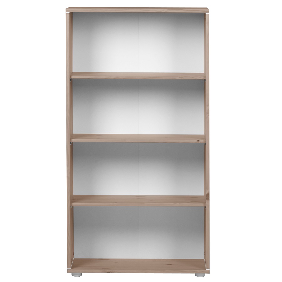 Стеллаж Flexa Classic storage с 3 полками, коричневый/белый 812450111 - Вид №1