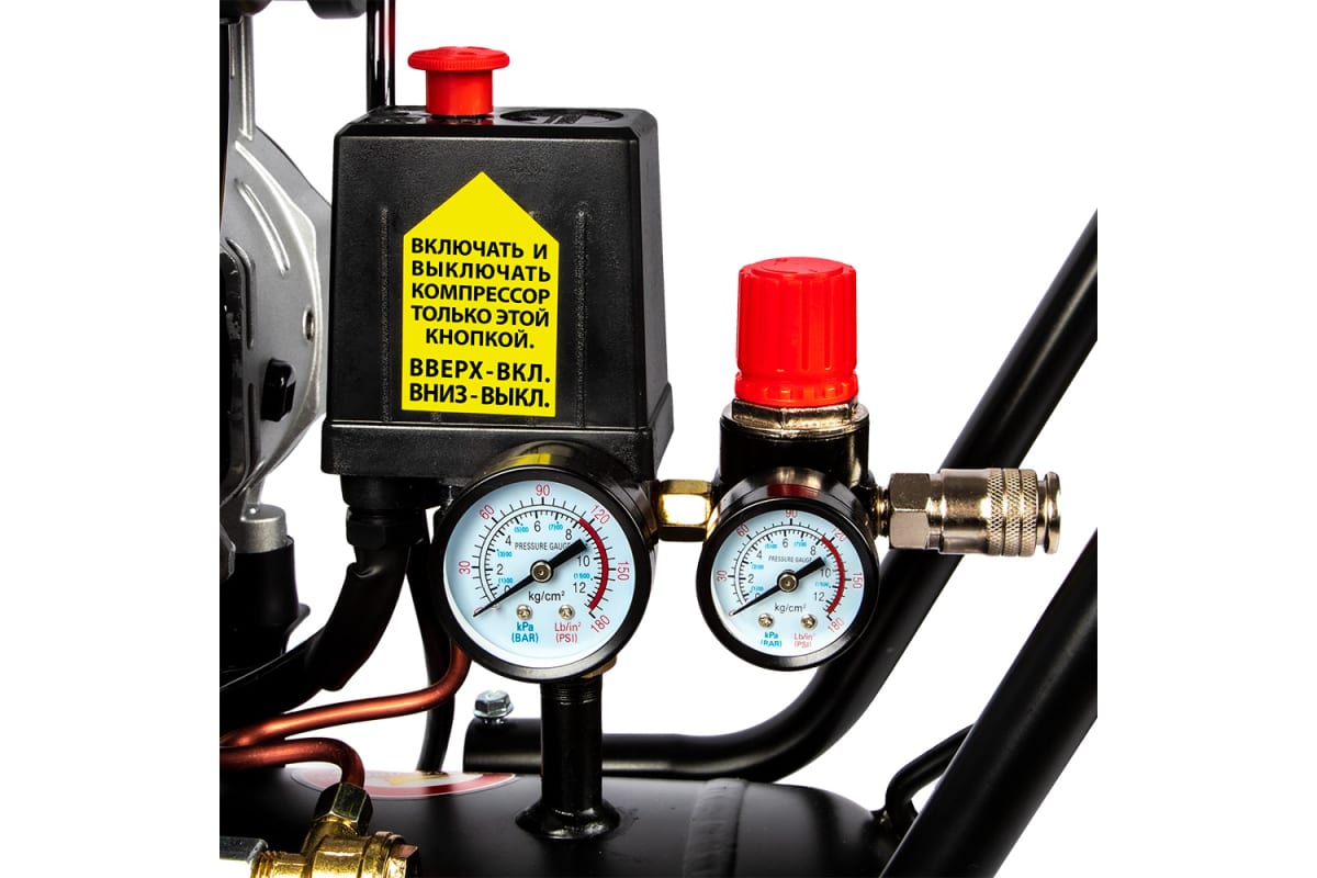 Компрессор поршневой безмасляный Quattro Elementi PACIFIC 100-480 9014345 STDN-0147268 - Вид №1