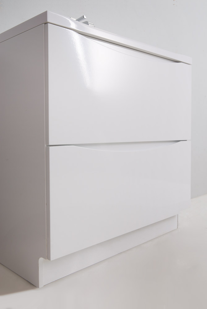 Мебель для ванной BelBagno MARINO-900-2C-PIA-BL-P  - Вид №1