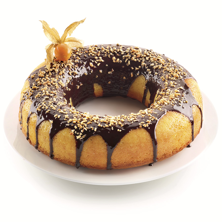 20.205.00.0065 Форма для приготовления пирожного ciambellone ?24 см силиконовая Silikomart  - Вид №1