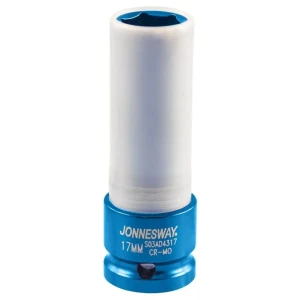 Торцевая головка ударная удлиненная Jonnesway 1/2 дюйма 17 мм