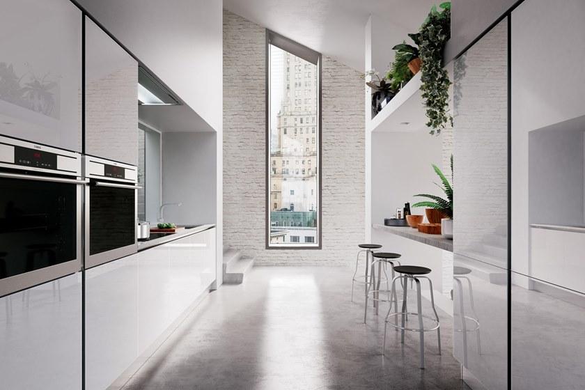 GD Arredamenti Линейная модульная кухня Space sun-id-1388519 - Вид №1