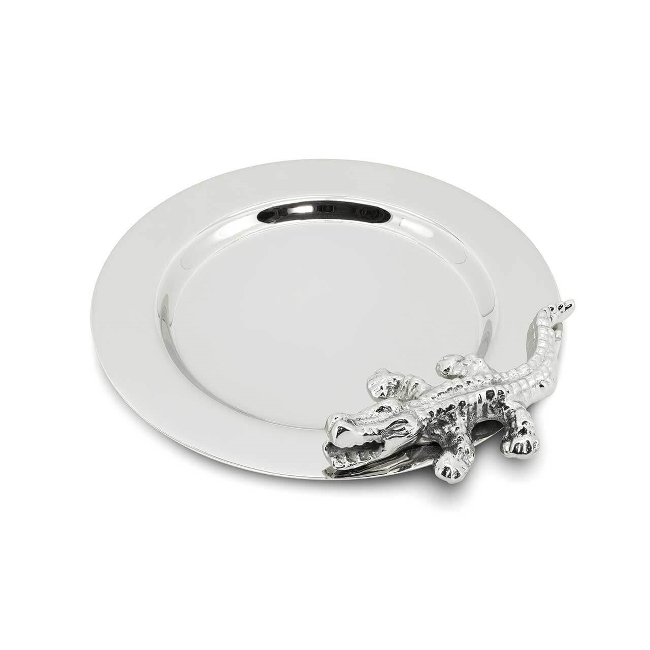 600982-02 ABHIKA ПОДСТАВКА CROCO ST4PC H3 D13 SILVER 