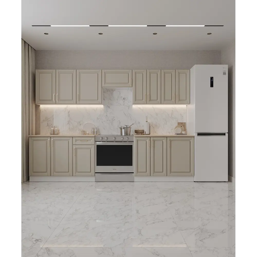Santreyd Декоративный фасад Лача для кухонного шкафа 59.7x7.3 см 89387878 STLM-1481771 - Вид №2