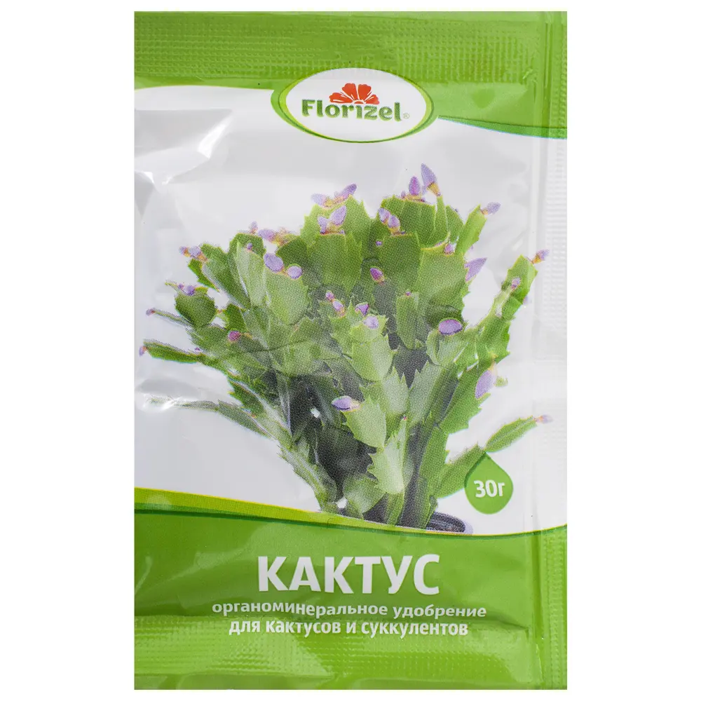 Удобрение Florizel для кактусов и суккулентов ОМУ 0.03 кг 18399005 STLM-2012035 Santreyd 