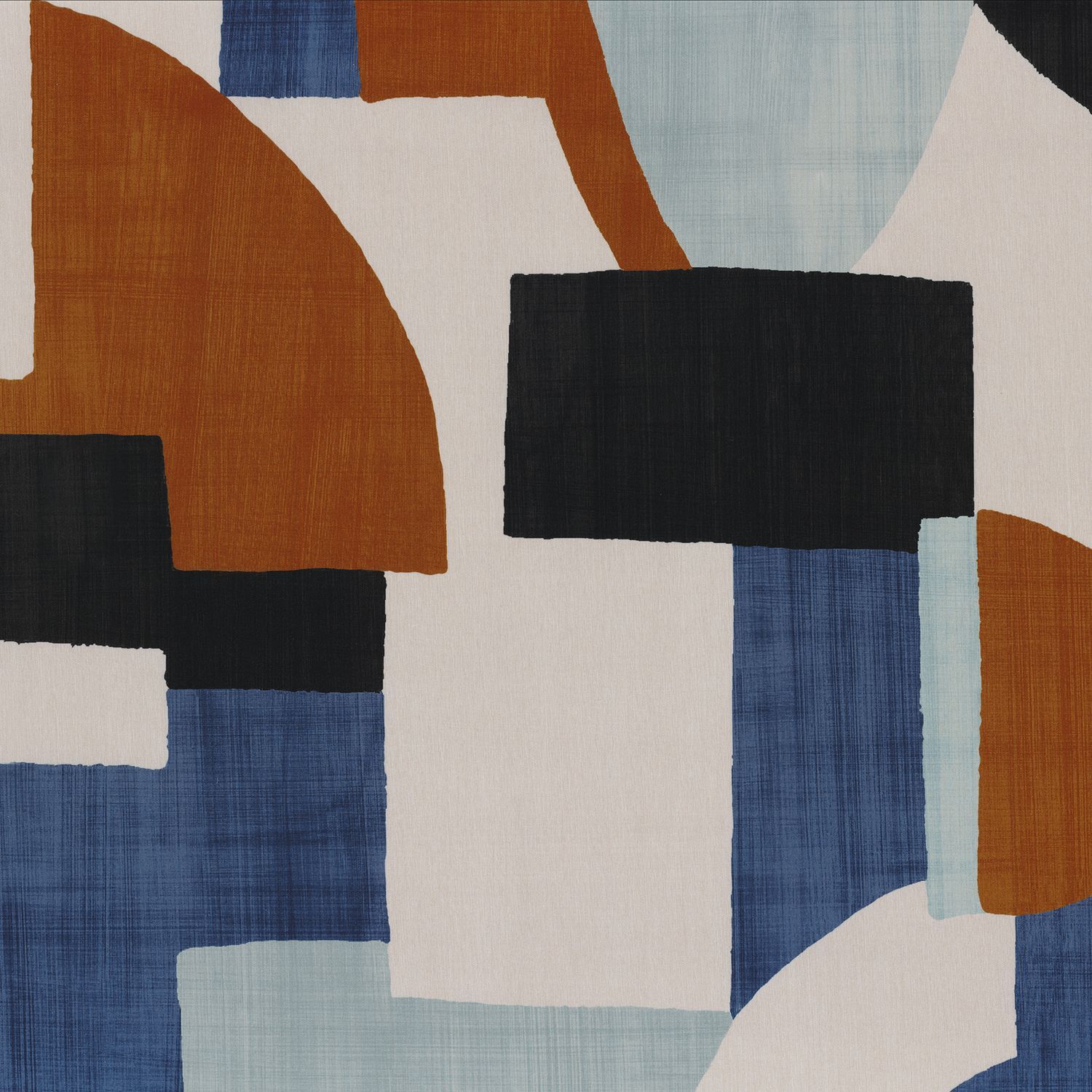 Ткань для штор с графическим рисунком Casamance Avant première ARCH-00119181 - Вид №5