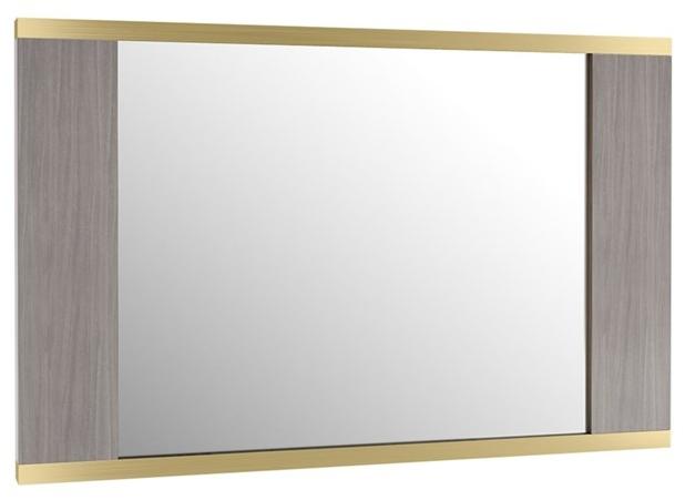 FRATO Зеркало из шпонированного дерева с настенной рамой  Fac050019aaa  - Вид №1