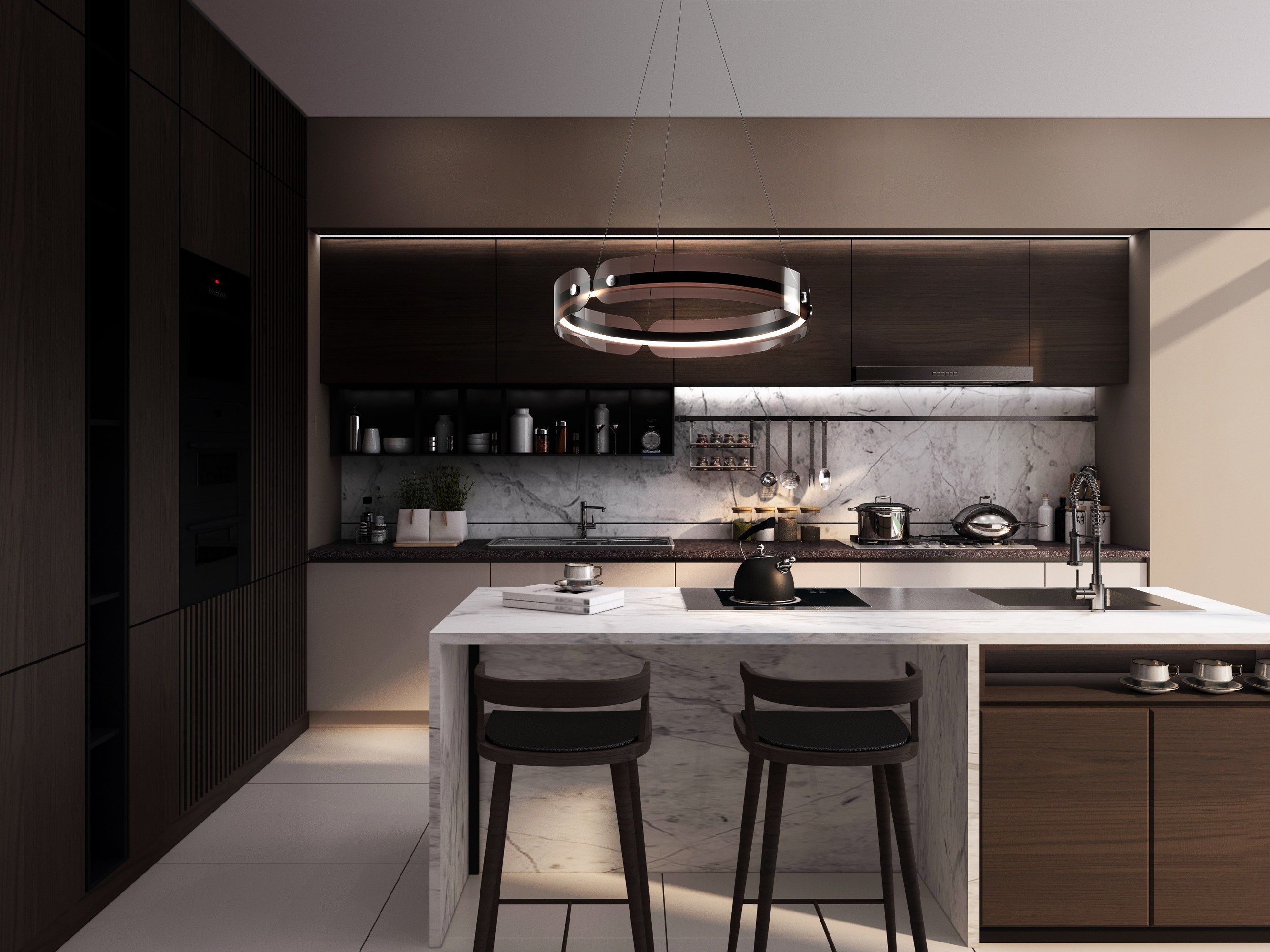 Светодиодный подвесной светильник Maytoni Interstellar ARCH-00085916 - Вид №3